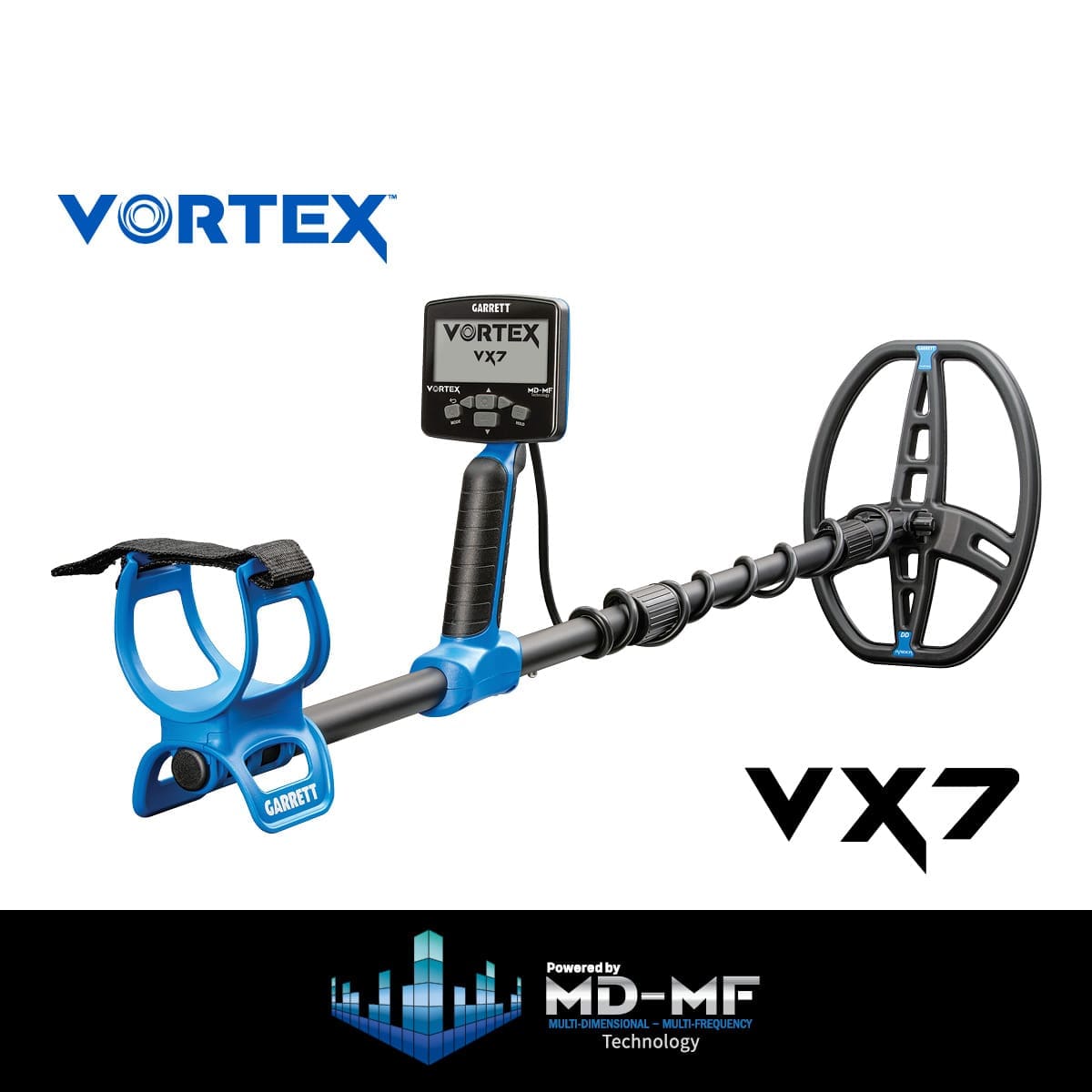 Kırşehir Garrett Vortex VX7 Dedektör - Katlanabilir gövde, taşıma ve araç içinde saklama tarafında Vortex ailesinin pratik avantajıdır.