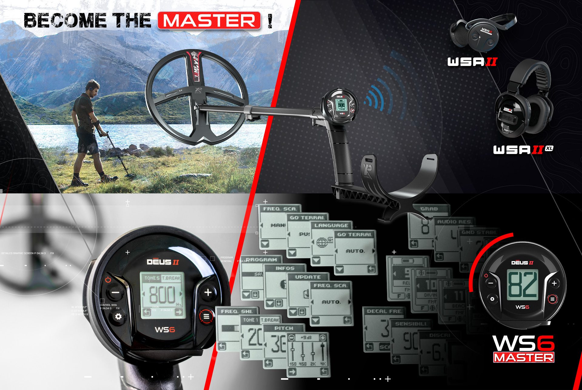 Kırşehir XP Deus II WS6 MASTER - XP WS6 MASTER Deus 2 saha ve su kullanımı